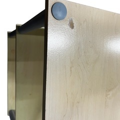 山善 YAMAZEN SR-3(NA/WH) 3段オープンシェルフの画像