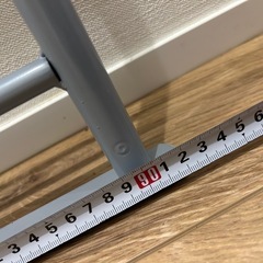 【価格交渉歓迎】ベッドサイドガード（横90×高34）収納に便利な折りたたみ式の画像