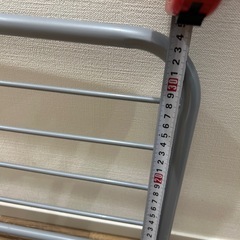 【価格交渉歓迎】ベッドサイドガード（横90×高34）収納に便利な折りたたみ式の画像