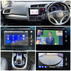 🉐H27 フィットハイブリッド 4WD 車検8/7/16 110,800kmの画像