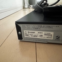 【SHARP ブルーレイレコーダー BD-NW510】の画像