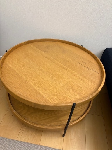 北欧 【週末限定お値引き】HUMULA コーヒーテーブル moda en casa ローテーブル