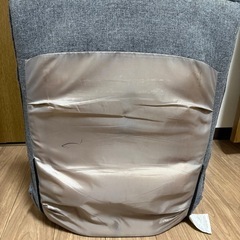 ニトリ　座椅子　頭・首リクライニング調整の画像