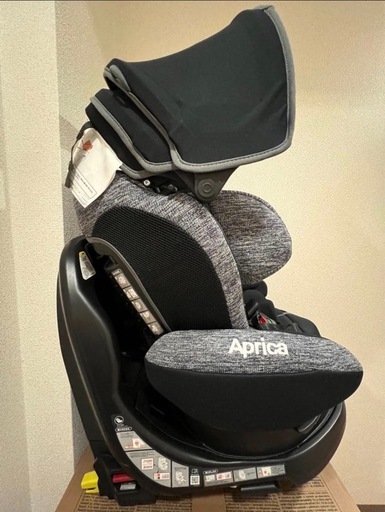 極美品 Aprica フラディアグロウ ISOFIX AC チャイルドシート