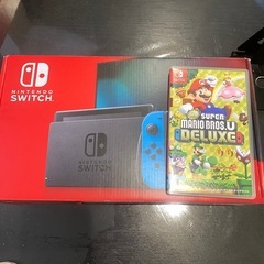 ニンテンドー　switch　任天堂switch マリオソフト付きの画像