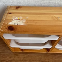 【受付終了】IKEA おもちゃ棚の画像