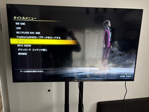 TCL 2020年　テレビ50型　スタンド付き　