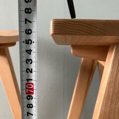 【引取限定】ハイチェア　カウンター用（全4脚）【定価27,000円】の画像