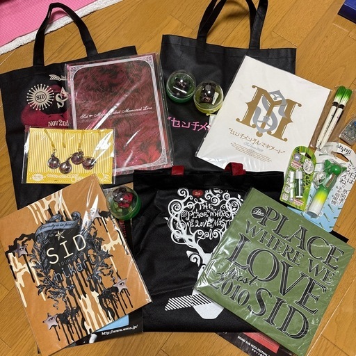 シド　ライブ　パンフ　グッズ　セット
