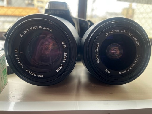 SIGMA MINOLTA 一眼レフカメラ レンズセット (YA) 志茂のカメラ [音 