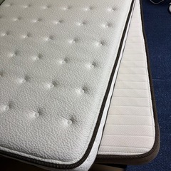 ニトリ シングル マットレス 二層構造　Nスリープ ハードH1-CR
の画像