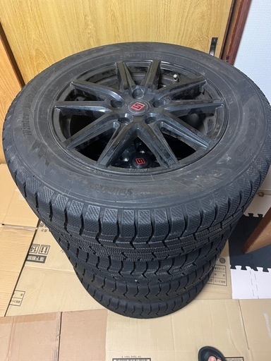 215/65r16 TOYO スタッドレスタイヤとアルミホイール4本セット