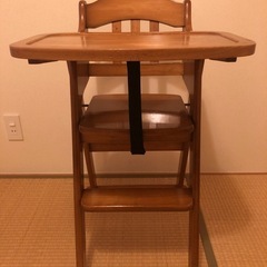 子供用イス　ハイチェアの画像
