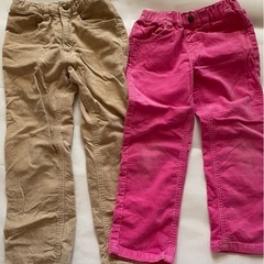 120cm 女の子　パンツ　スカート　サロペット　などの画像