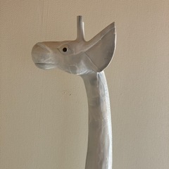 キリン木製オブジェ
の画像