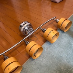 シーリングライト 4灯 レダ LEDA Belled 照明器具 照明 おしゃれ 北欧 電気 天井照明 直付け シーリングスポットライト 間接照明 ルームライト 6畳 8畳用の画像