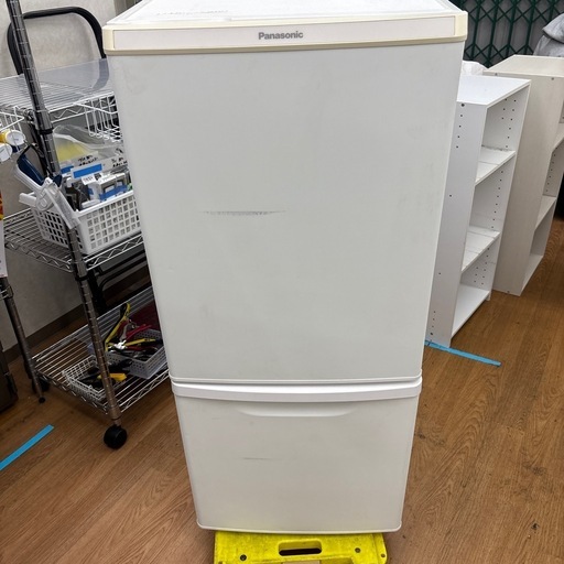 ☆ドリーム荒牧店☆ジモティー割引有☆【クリーニング済み】Panasonic/2ドア冷蔵庫/NR-B14CW-W/138L/2019年製