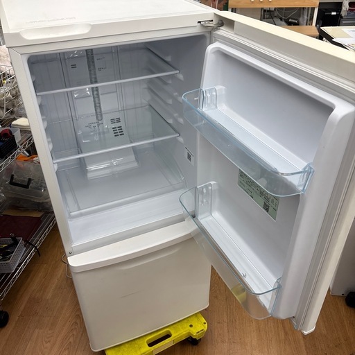 ☆ドリーム荒牧店☆ジモティー割引有☆【クリーニング済み】Panasonic/2ドア冷蔵庫/NR-B14CW-W/138L/2019年製