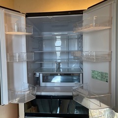 【大幅値下げ】日立ノンフロン冷凍冷蔵庫　R-HX60R (x)型の画像