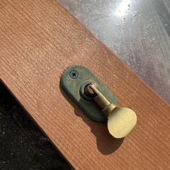 希少泡入りガラス付き建具×2枚
の画像