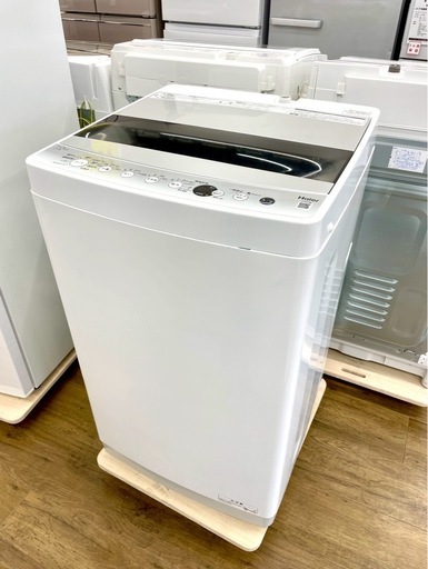 【758】 洗濯機 ハイアール 7.0kg 2021年製 ホワイトJW-C70GK 
