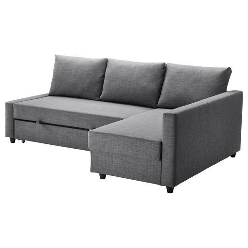 【美品】IKEA FRIHETEN（フリーヘーテン）ソファベッド｜収納付き｜大人気モデル