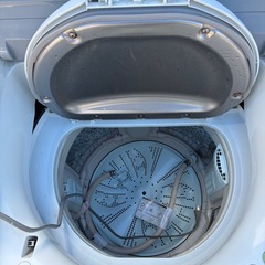 HITACHI 縦型洗濯機　乾燥機能付きの画像