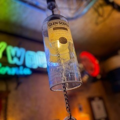 【SIN GARAGE】おしゃれボトルライト GLEN SCOTIA ボトルライト ペンダントライト 間接照明 ハンドメイド インテリアの画像