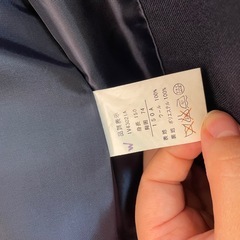 金ボタン　ダブルブレザー　150Aの画像