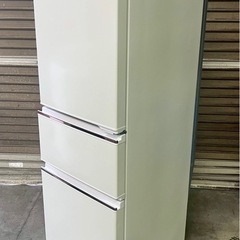 〖倉庫保管品〗　
中古　MITSUBISHI　三菱　冷蔵庫　3ドア　右開き　MR-CX27D　272L　2018年製の画像