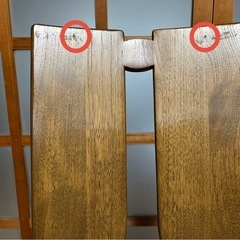 【椅子6脚決定】ダイニングテーブル及び椅子6脚セットの画像