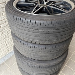 ヨコハマ　225/40r19 タイヤ　ホイールの画像