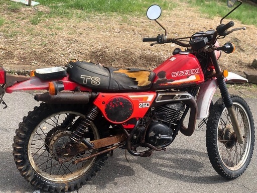 TS ハスラー２５０実動部品取り