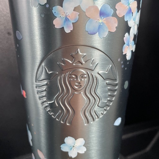 スタバ　SAKURA2026ステンレスTOGO　ボトルエアリーブルー