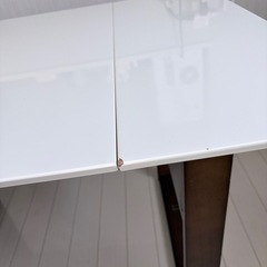 ダイニングテーブル　折りたたみの画像