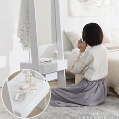 LOWYA  鏡　ミラー姿見 ドレッサーの画像