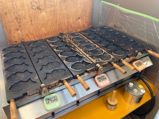tanico 製 たい焼き器 24枚　200V