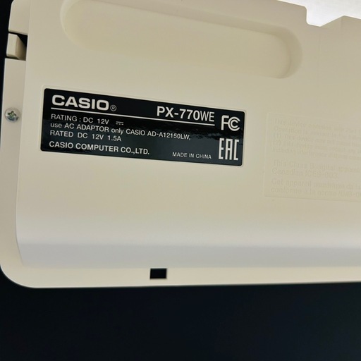 電子ピアノ CASIO PX-770 中古美品
