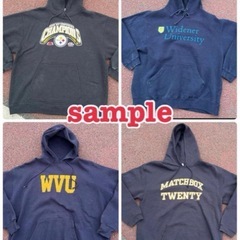 【決定】フード付きパーカー 古着ベール 50kg  国内未開封　の画像