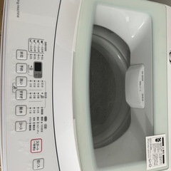 全自動洗濯機。6kgの画像