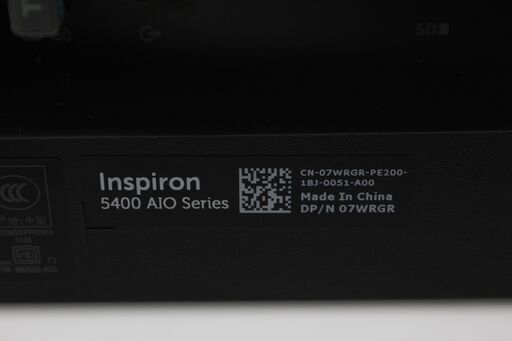 【中古一体型デスクトップPC】Dell〈Inspiron 5400 AIO〉Intel Core i5/SSD256GB+HDD1TB/メモリ8GB ⑤