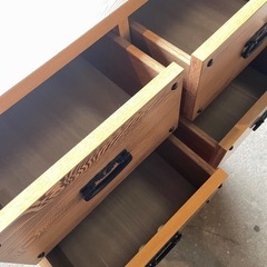 和箪笥 昭和レトロ　昭和家具民芸チェストの画像