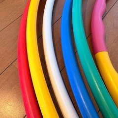 フラフープ6本の画像