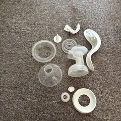 未使用部品ありピジョン　電動さく乳器　コードレス　handyfit + 手動搾乳器　セットの画像