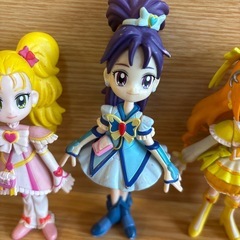 プリキュア 可動フィギュア 5体セットの画像