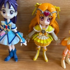 プリキュア 可動フィギュア 5体セットの画像