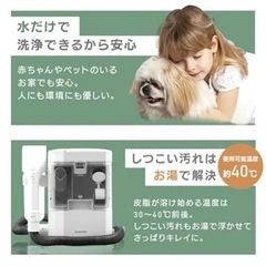 【お取引決定】アイリスオーヤマ リンサークリーナー ハンディサイズの画像