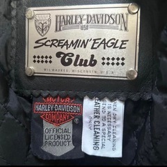 HARLEY-DAVIDSON　ライダースジャケット　牛革の画像