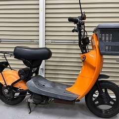 スズキ　チョイノリ　実動　原付の画像