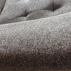 3人掛け　ソファー　布生地　グレーの画像